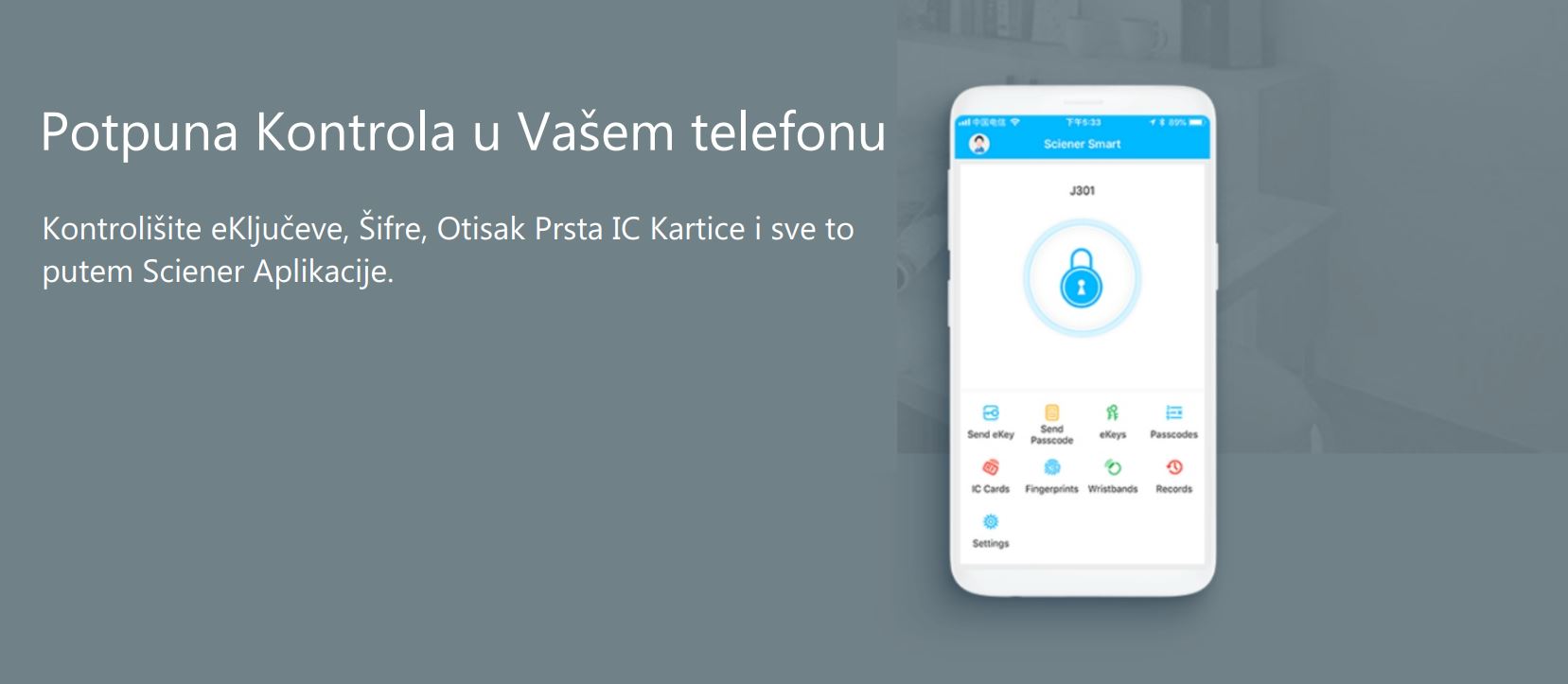 Kontrola u telefonu